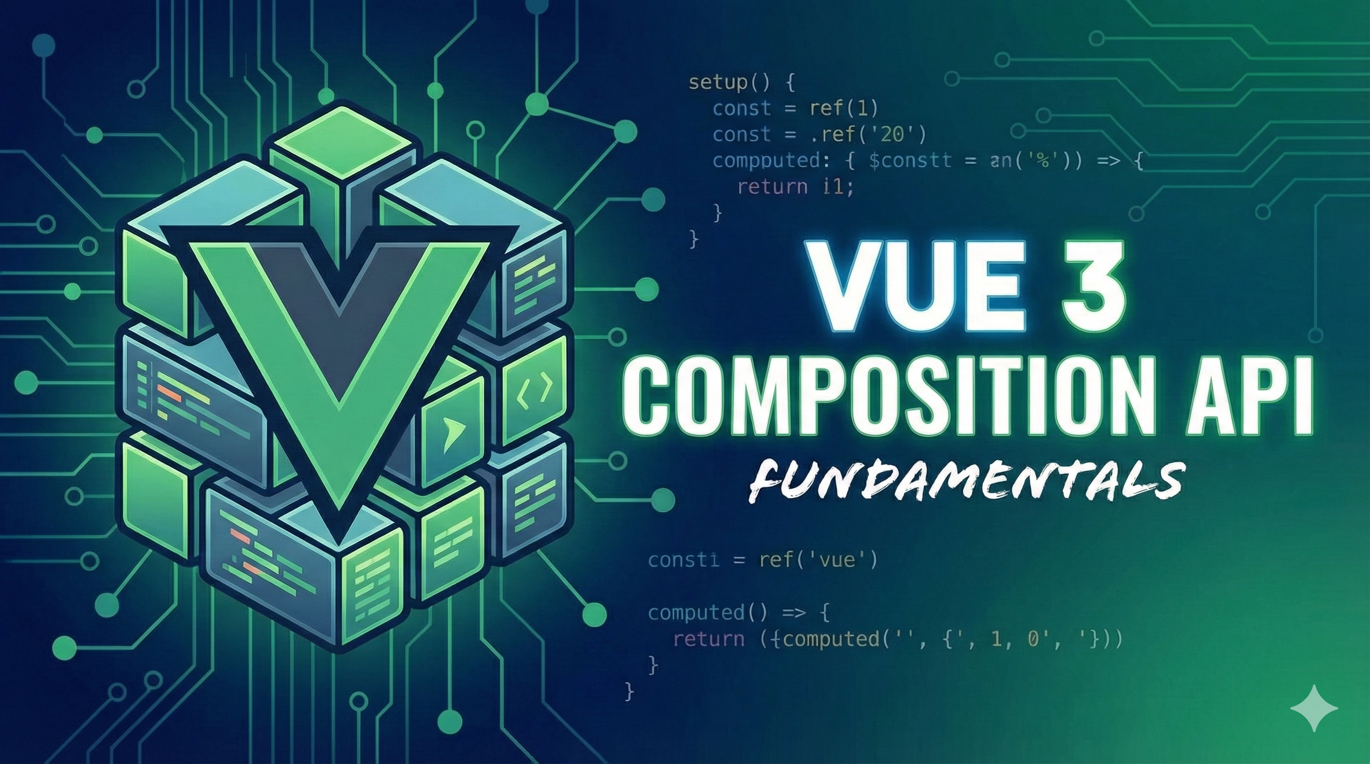 Featured image for Vue 3 Composition API Fundamentals